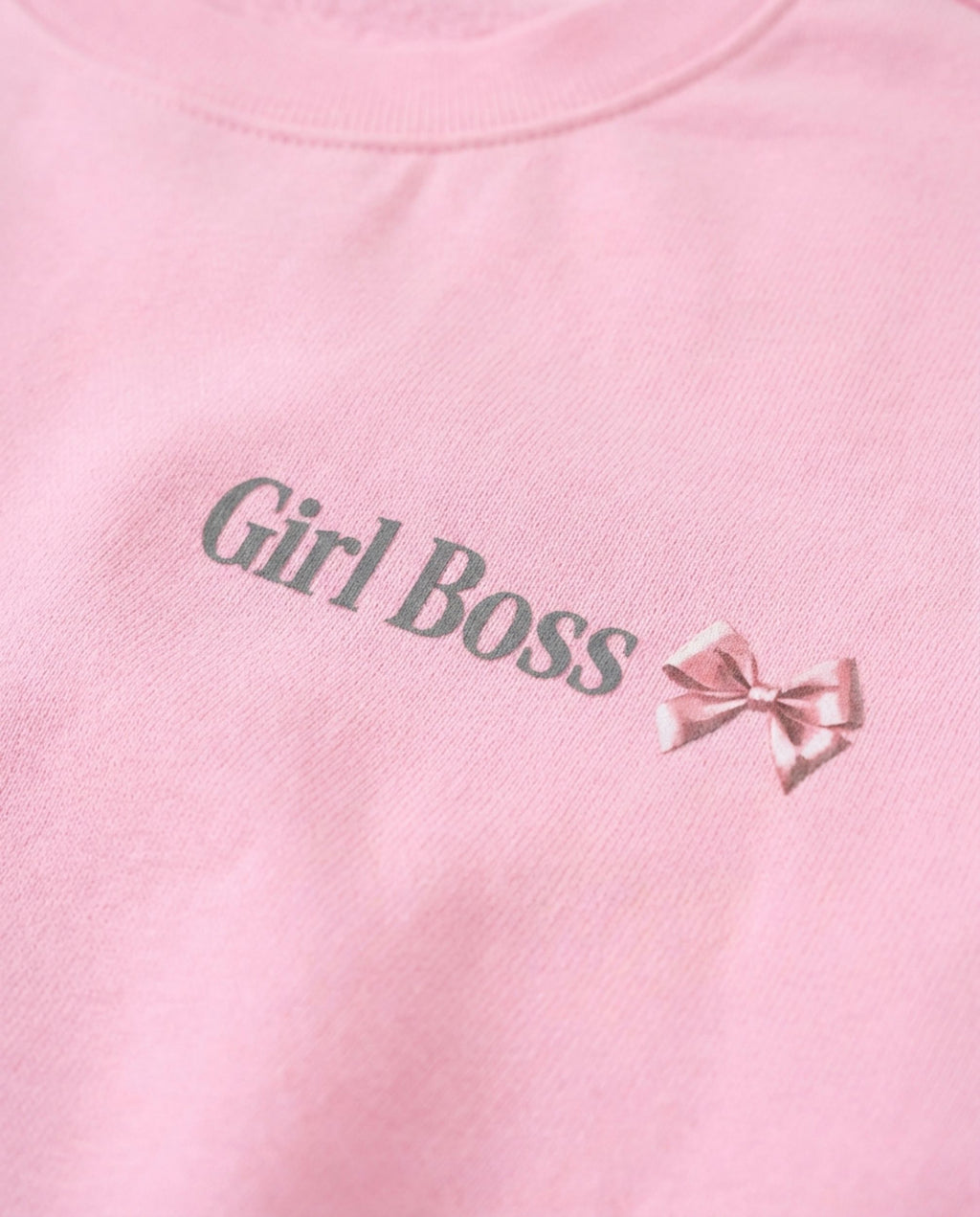 Girl Boss Heavyweight Cotton Regular Fit Sweatshirt