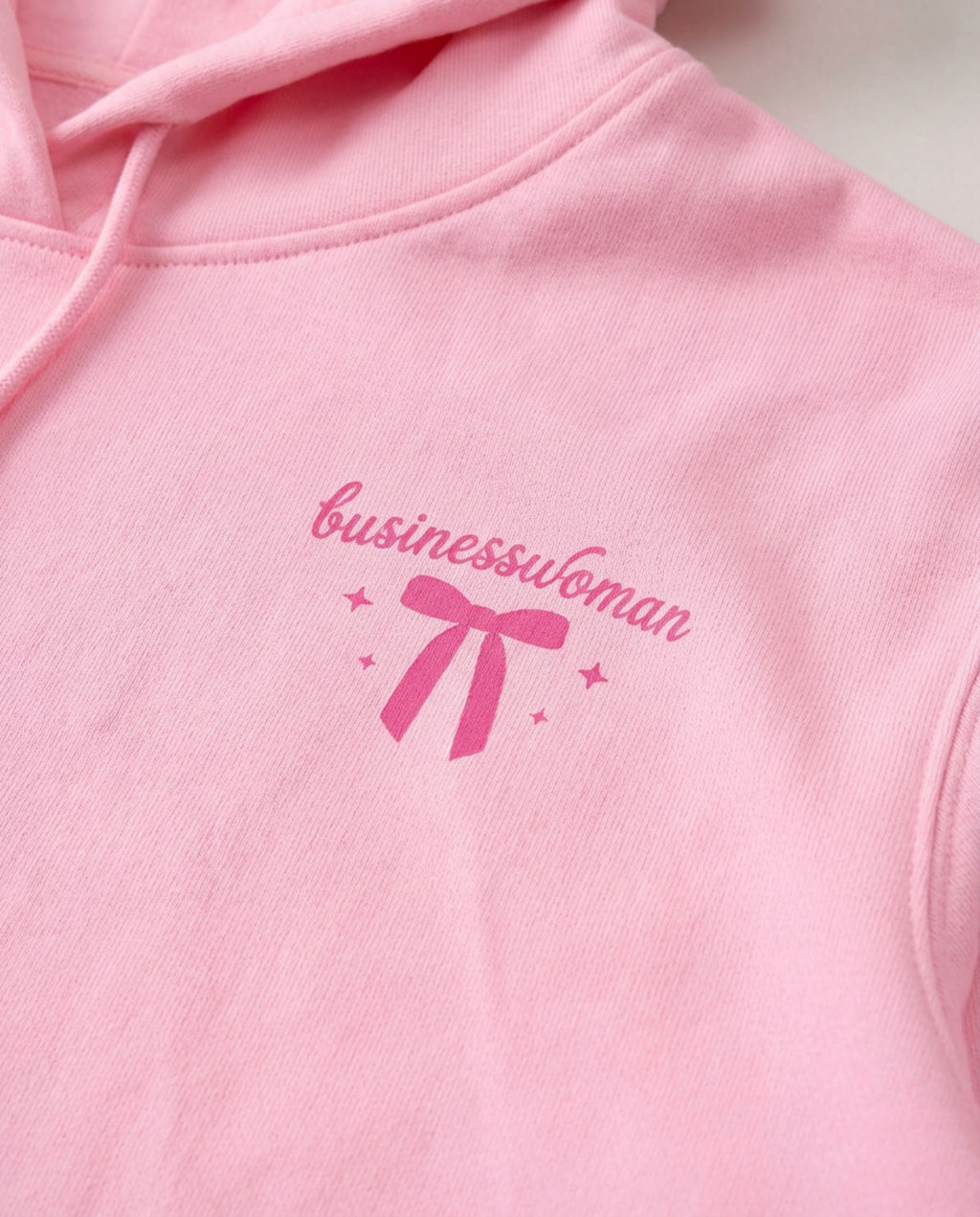 Businesswoman Heavyweight Cotton Relax Fit Hoodie