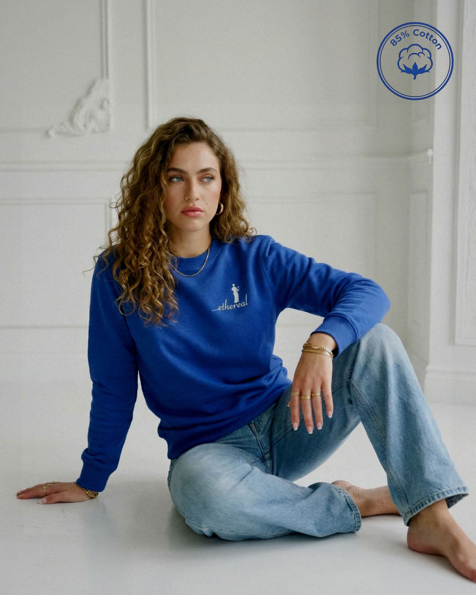 Ethereal Heavyweight Cotton Regular Fit Sweatshirt