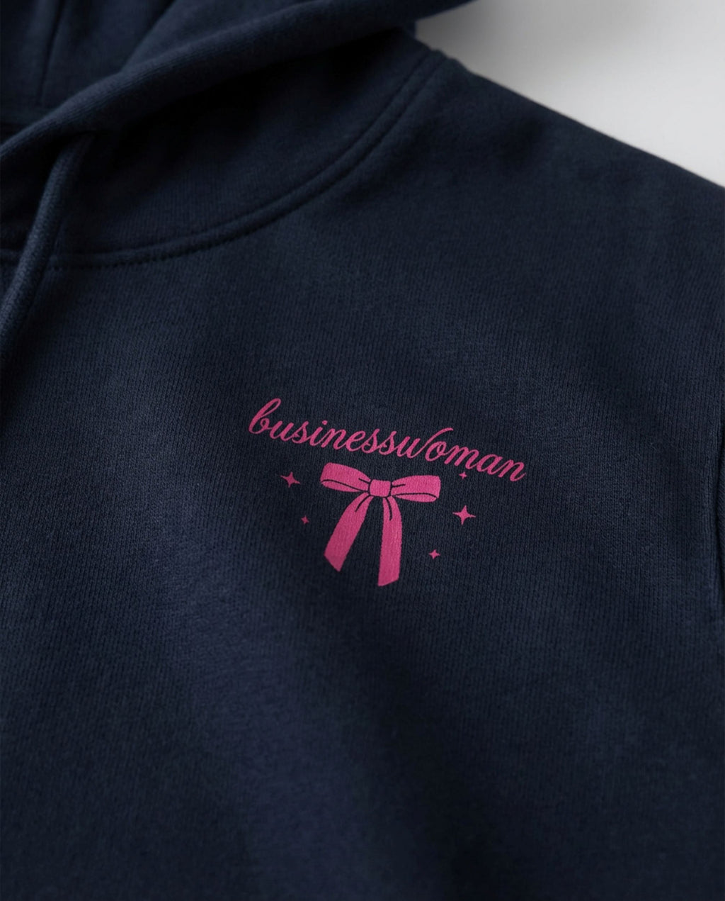 Businesswoman Heavyweight Cotton Relax Fit Hoodie