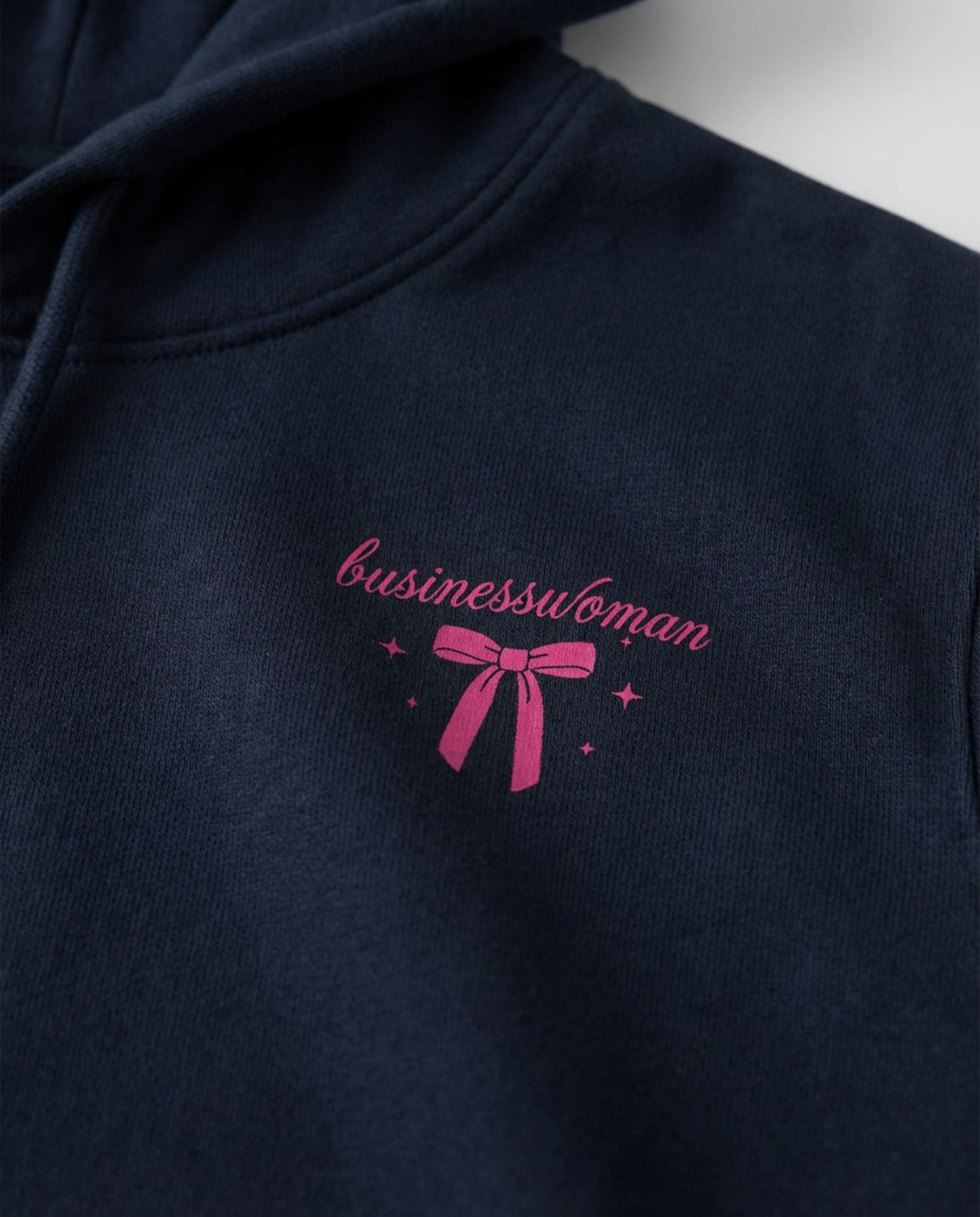 Businesswoman Heavyweight Cotton Relax Fit Hoodie