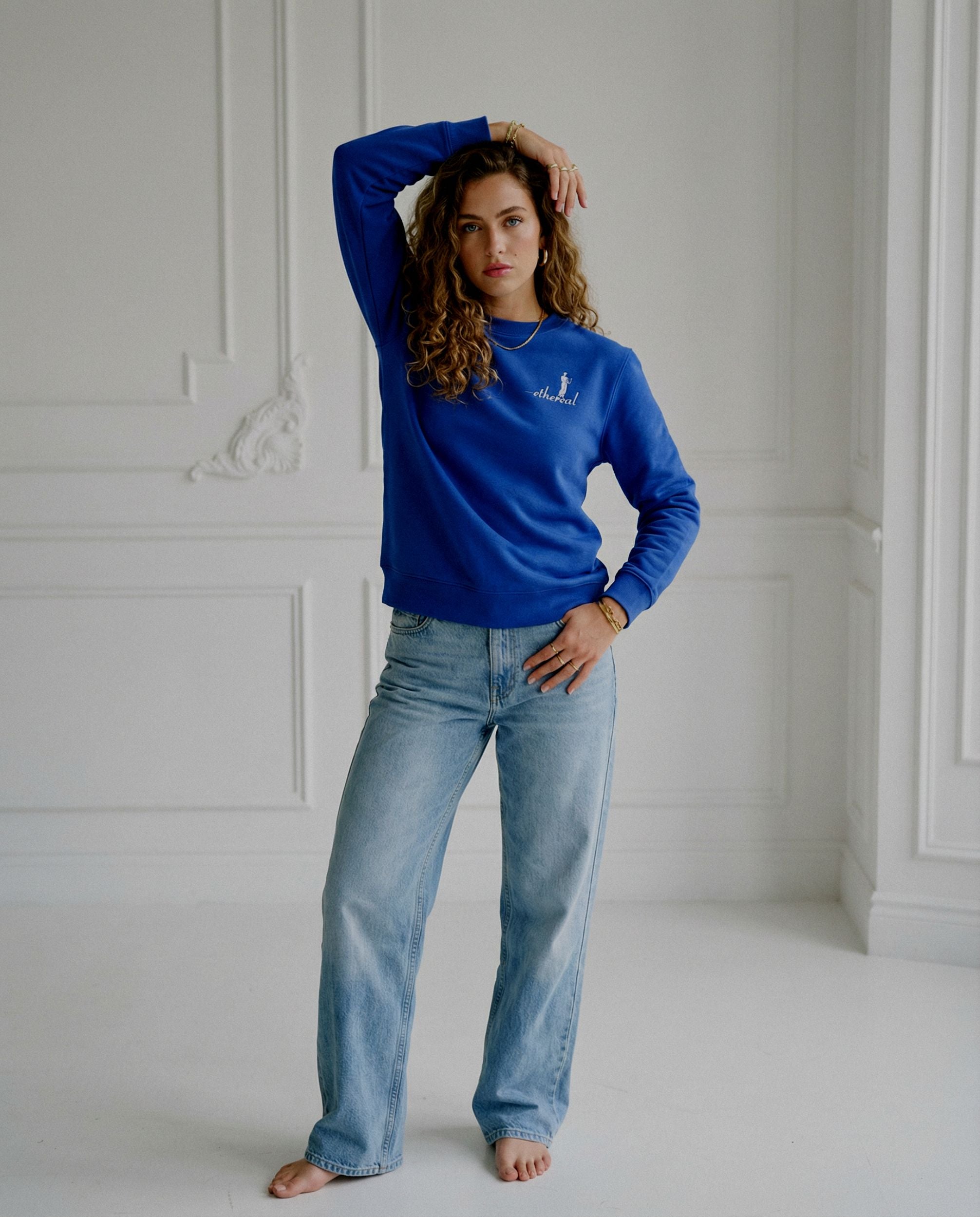 Ethereal Heavyweight Cotton Regular Fit Sweatshirt