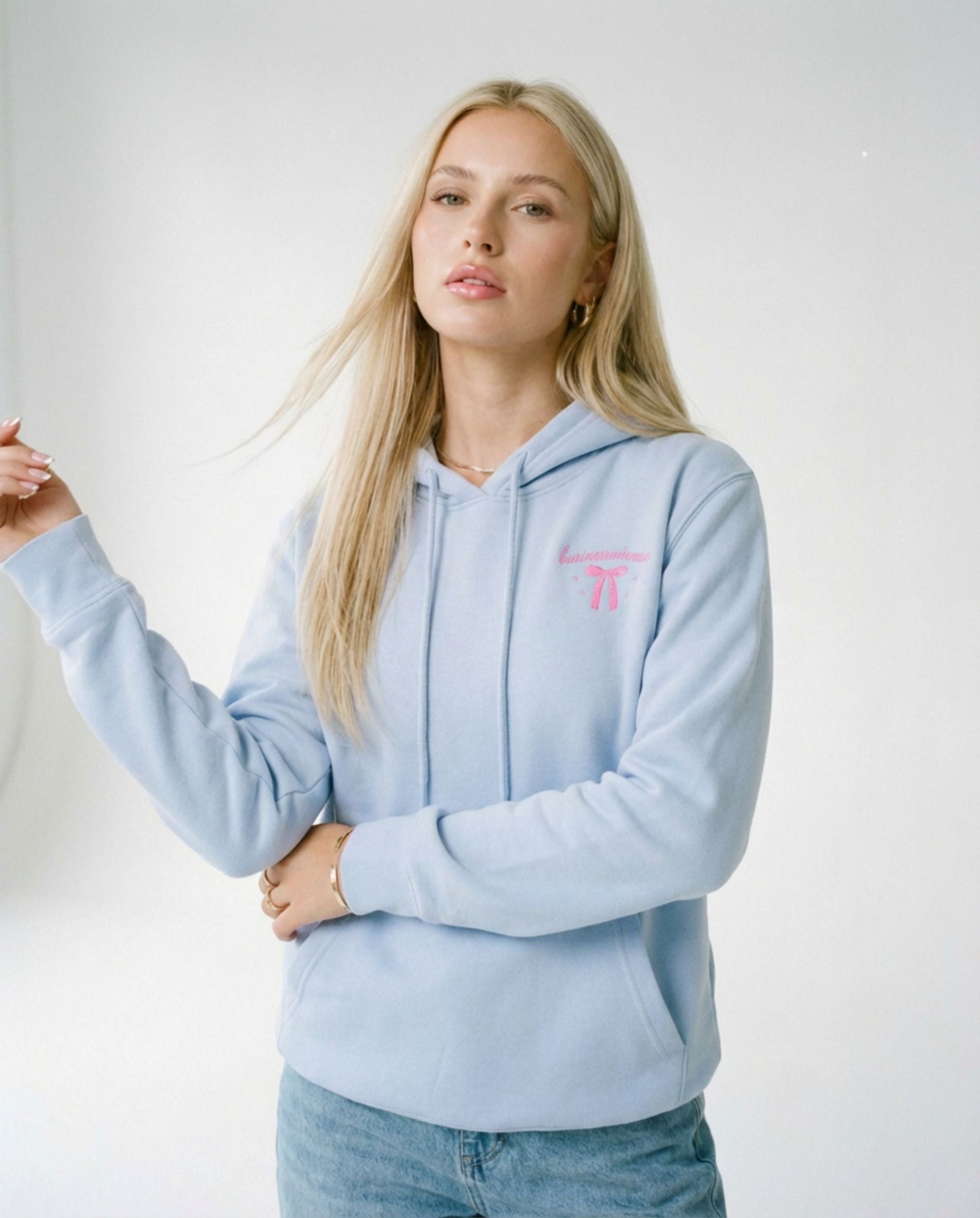 Businesswoman Heavyweight Cotton Relax Fit Hoodie