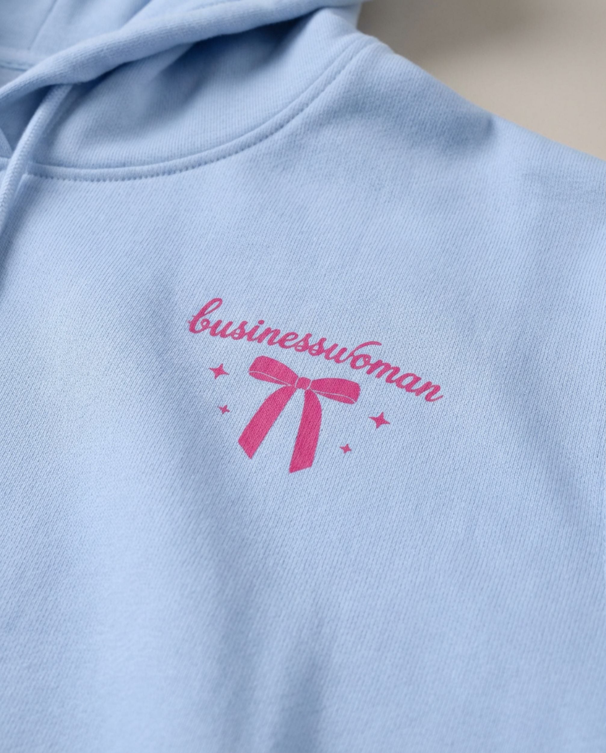 Businesswoman Heavyweight Cotton Relax Fit Hoodie