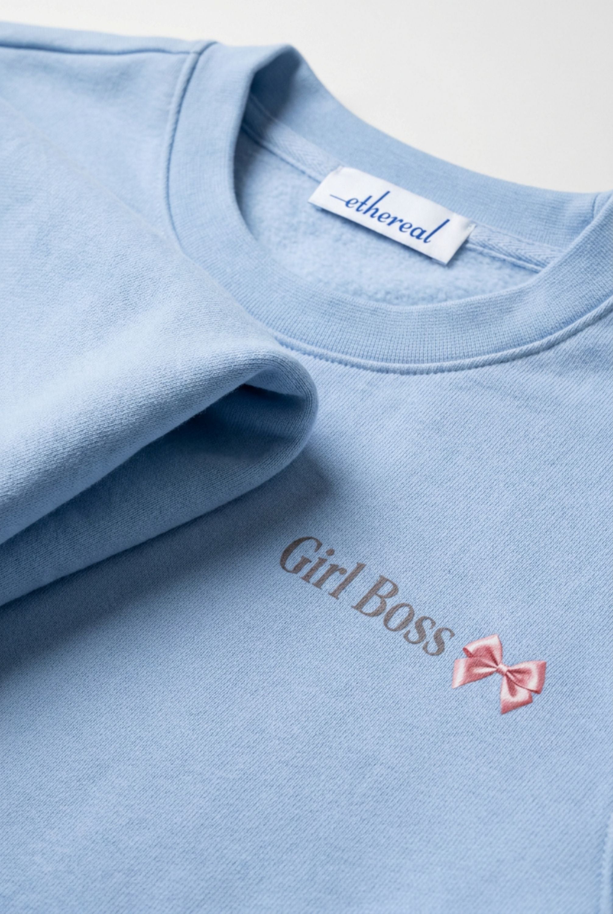 Girl Boss Heavyweight Cotton Sweatshirt
