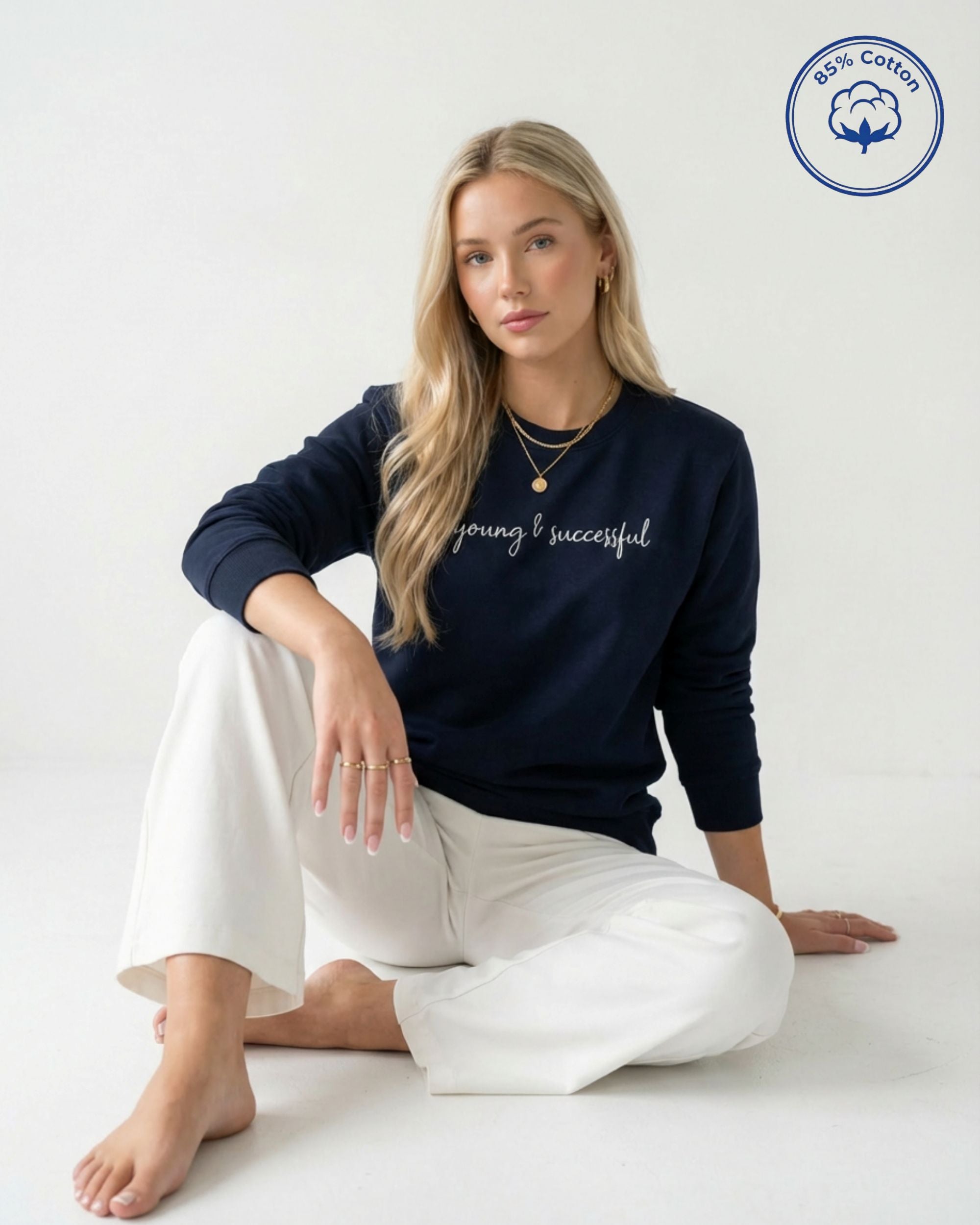 Young & Successful Heavyweight Cotton Regular Fit Sweatshirt