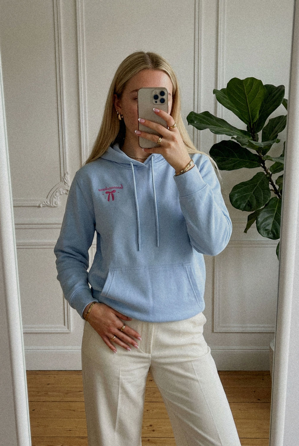 Businesswoman Heavyweight Cotton Relax Fit Hoodie