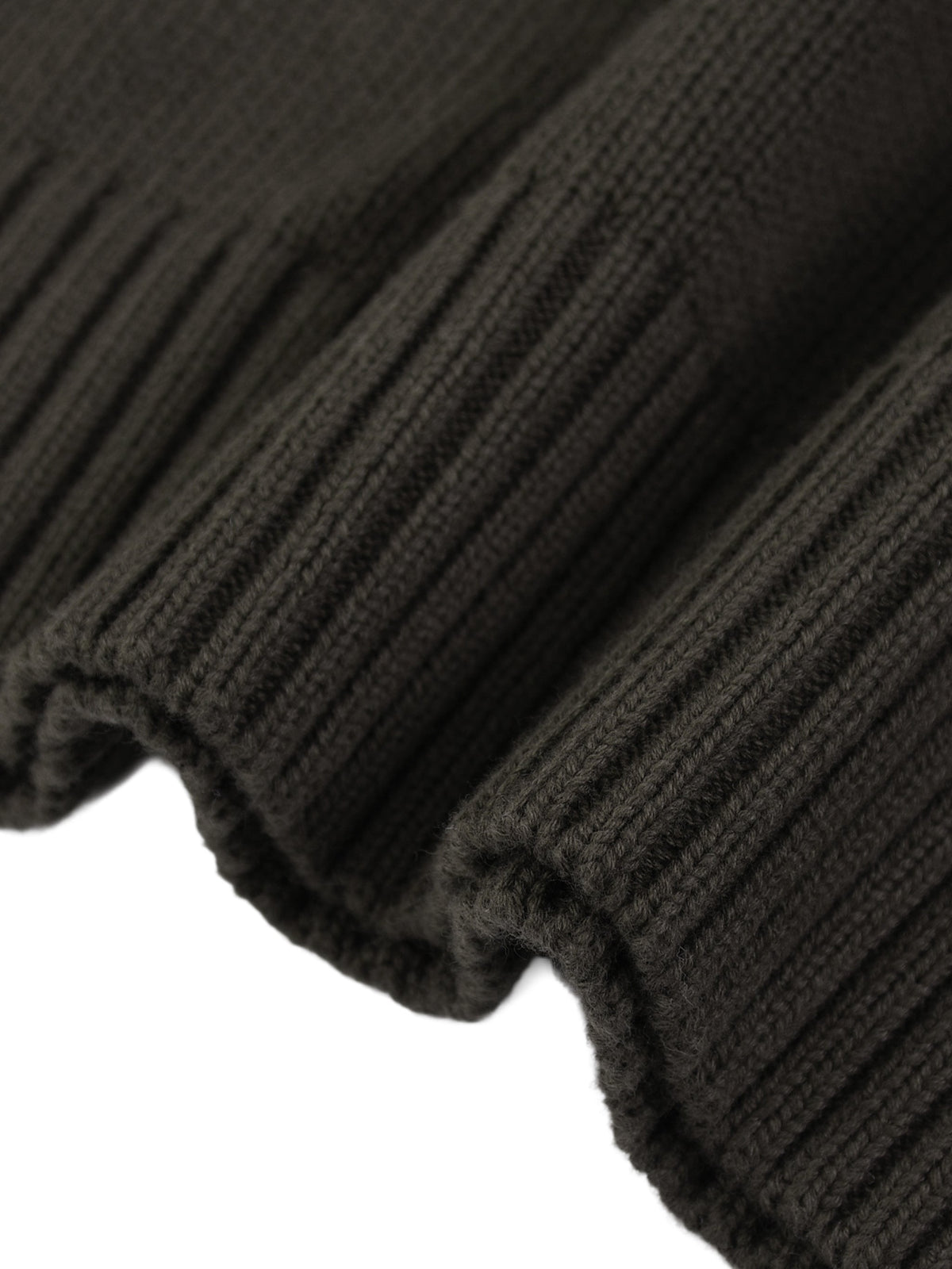 Thick Pure Cotton Quarter-Zip Sweater