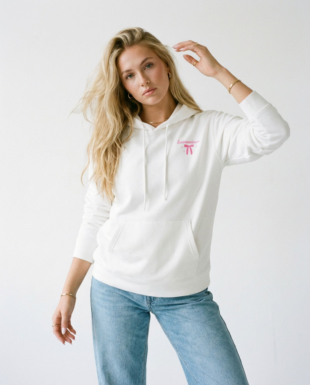 Businesswoman Heavyweight Cotton Relax Fit Hoodie