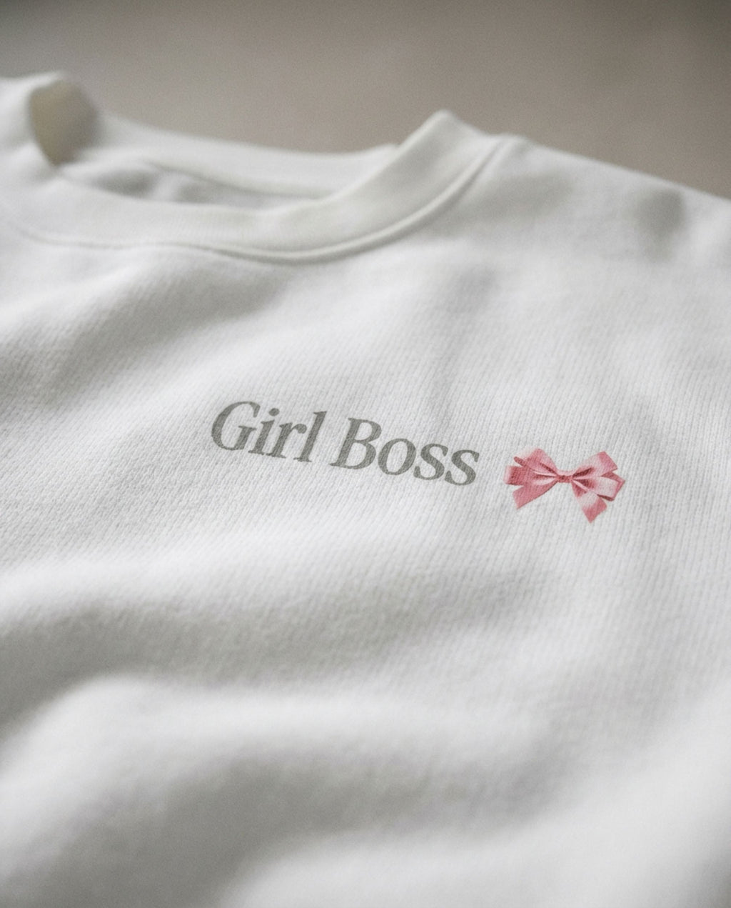 Girl Boss Heavyweight Cotton Regular Fit Sweatshirt