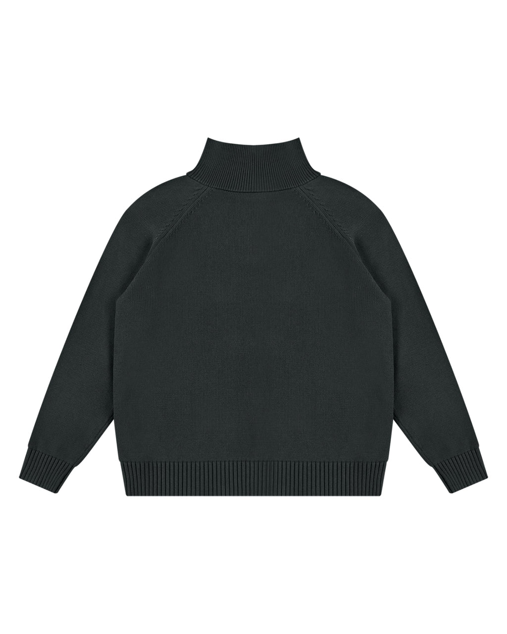 Thick Pure Cotton Quarter-Zip Sweater