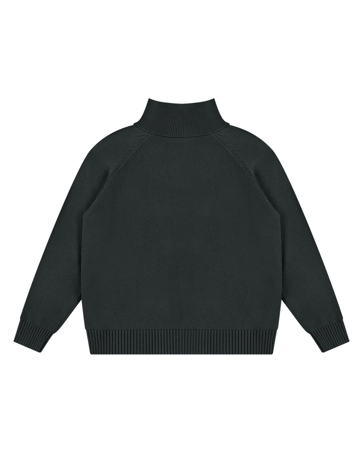 Thick Pure Cotton Quarter-Zip Sweater
