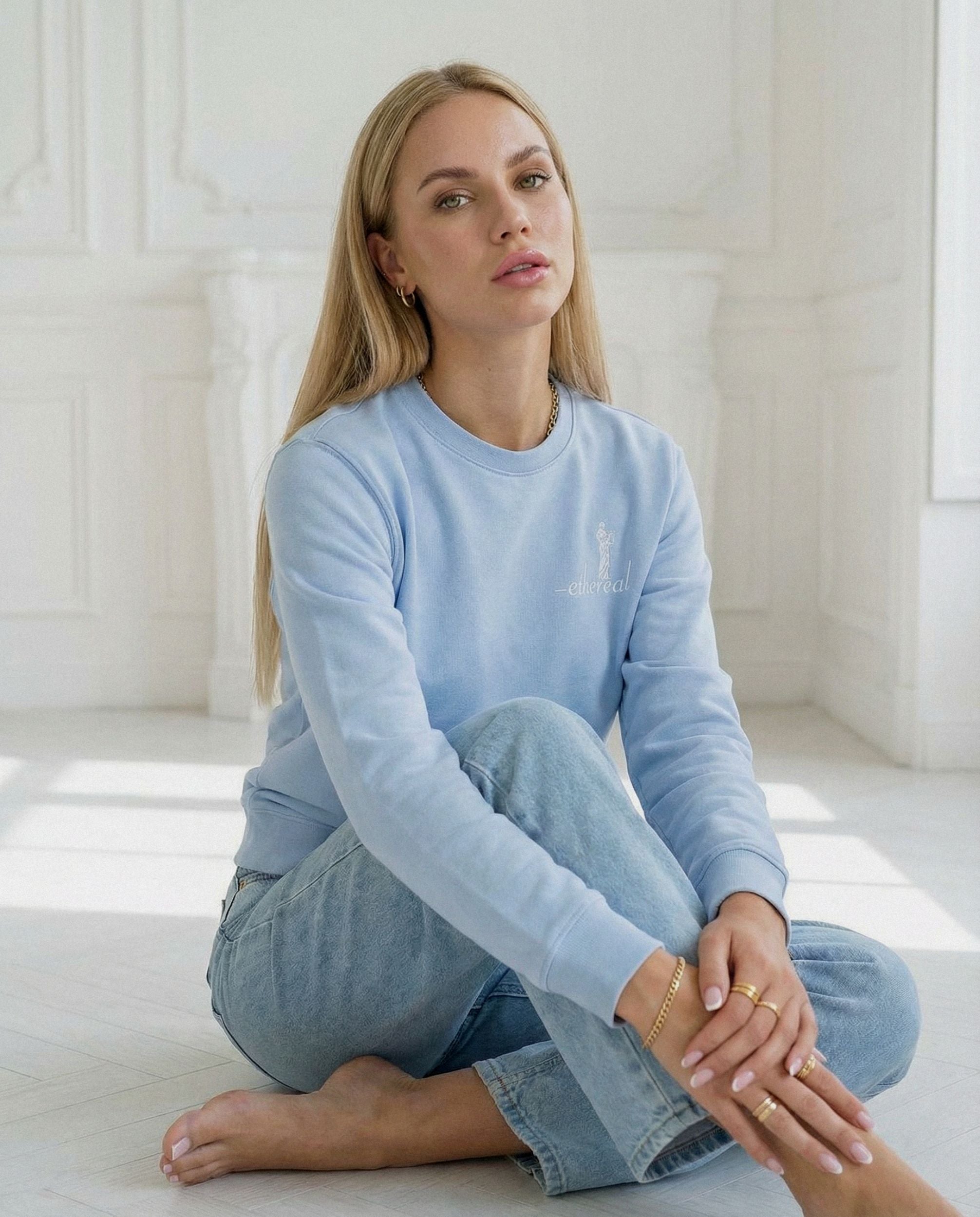 Ethereal Heavyweight Cotton Regular Fit Sweatshirt