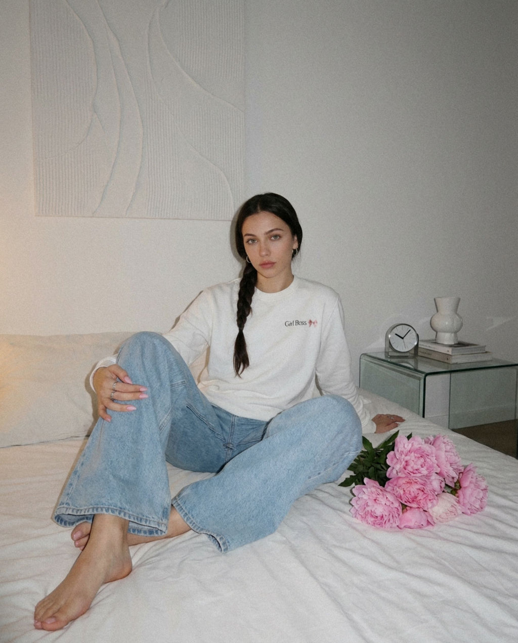 Girl Boss Heavyweight Cotton Regular Fit Sweatshirt