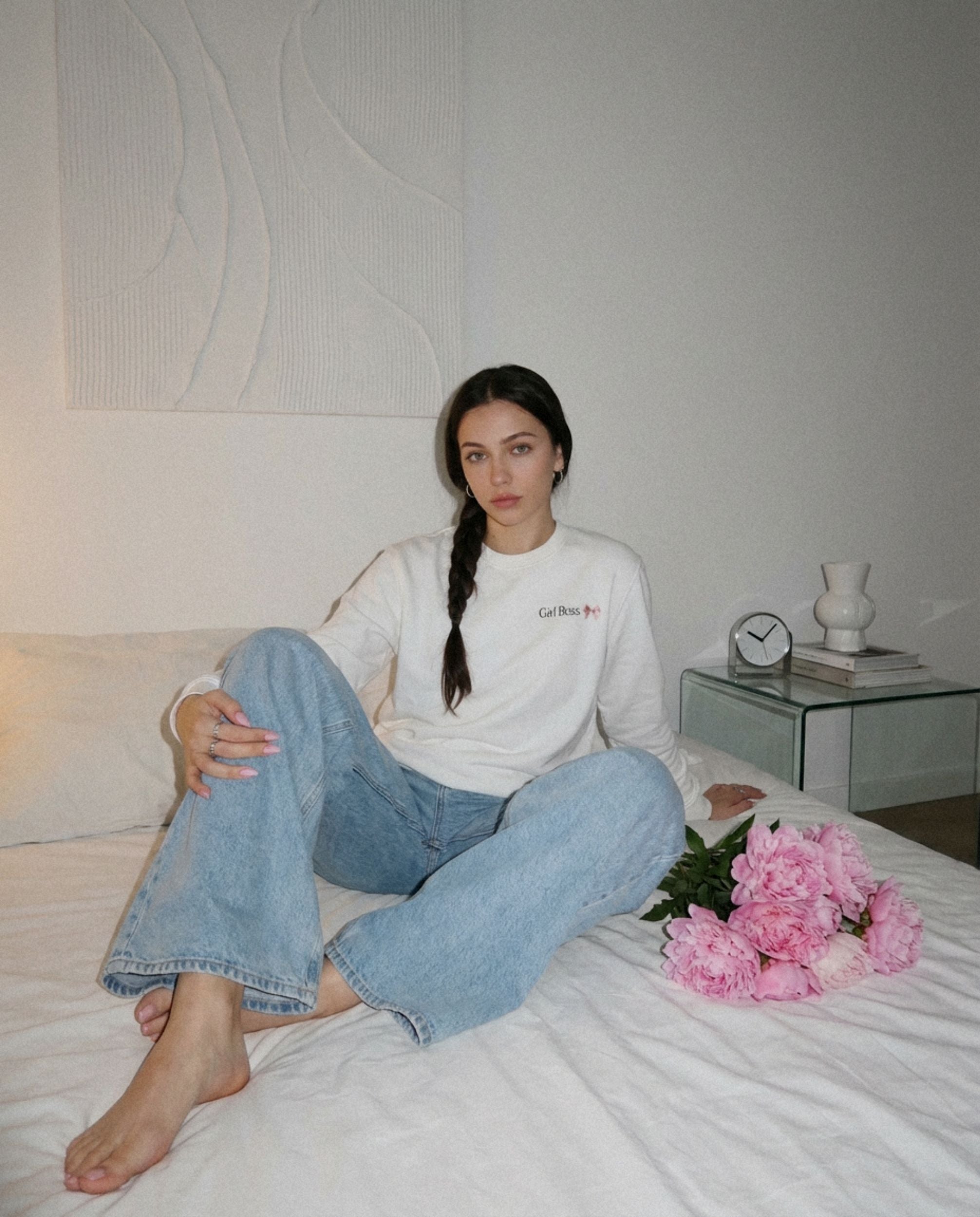 Girl Boss Heavyweight Cotton Regular Fit Sweatshirt