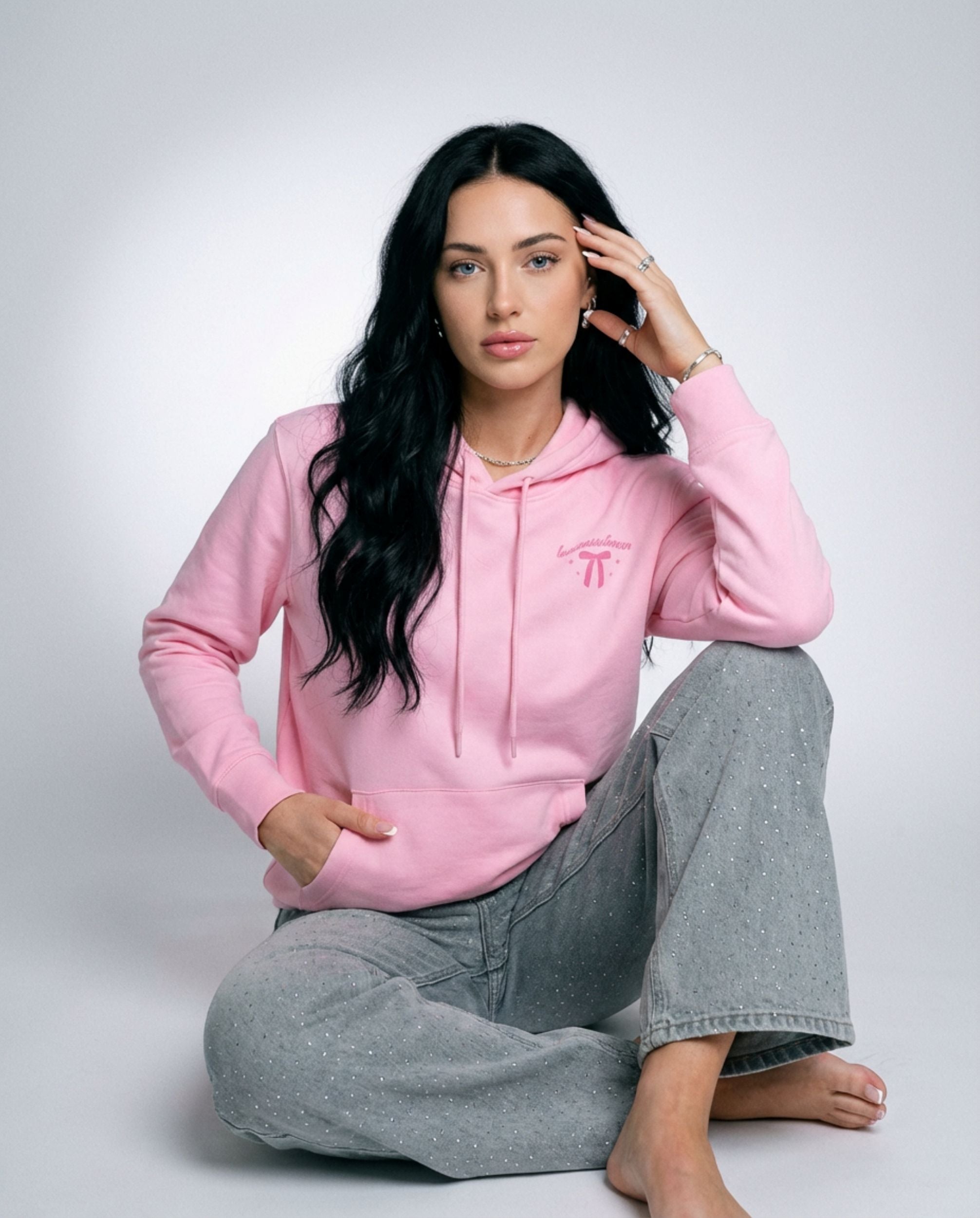 Businesswoman Heavyweight Cotton Relax Fit Hoodie