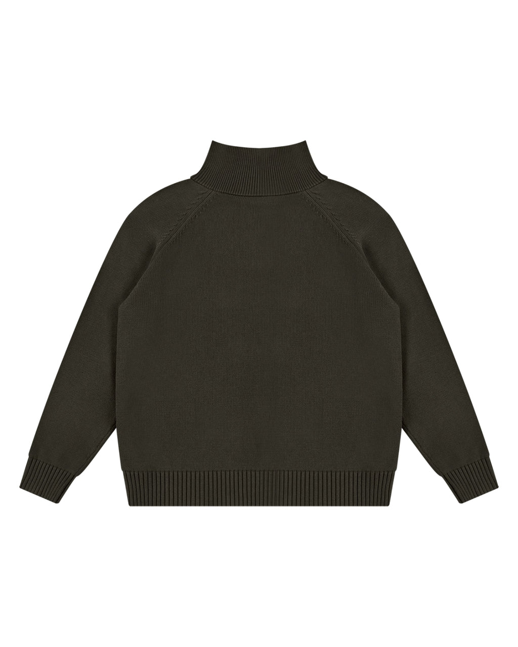 Thick Pure Cotton Quarter-Zip Sweater