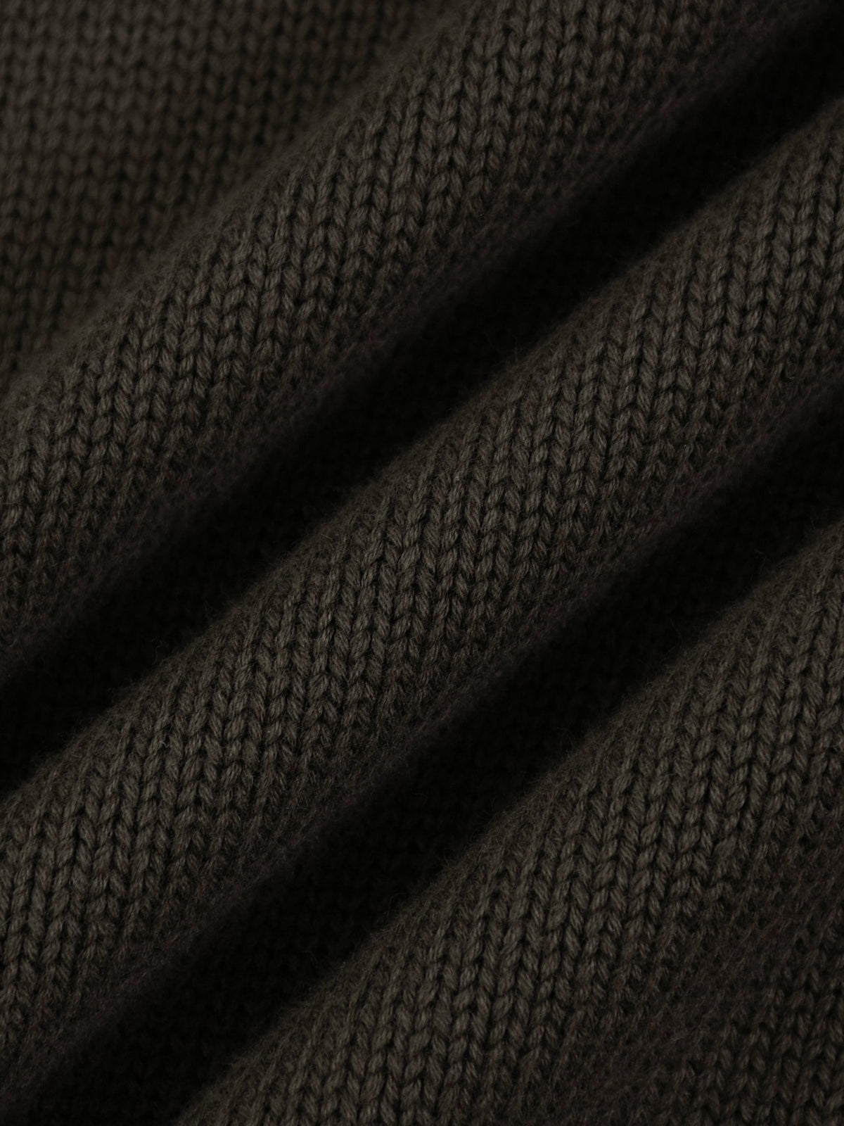 Thick Pure Cotton Quarter-Zip Sweater