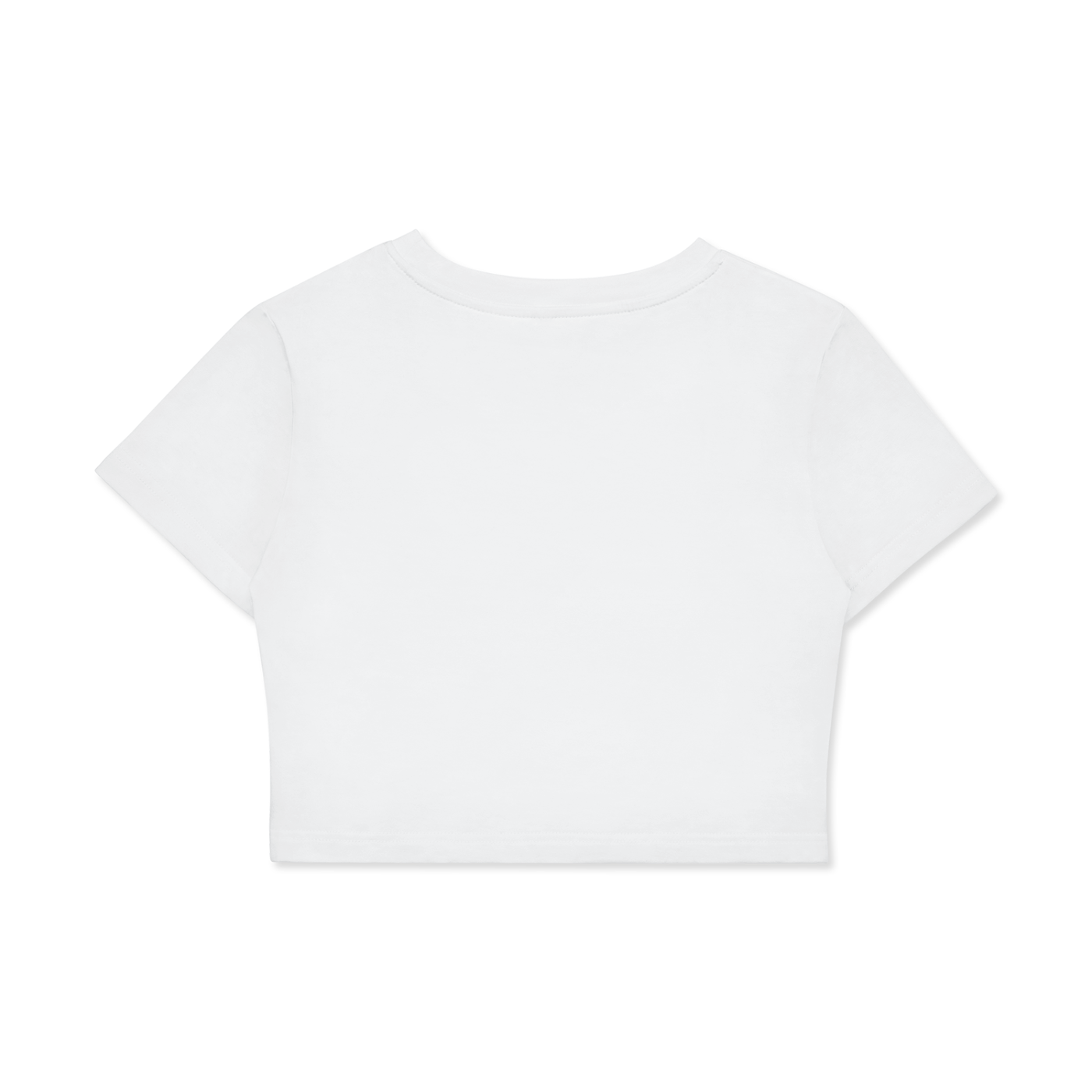 My Own Muse Minimalist Cotton Crop Tee