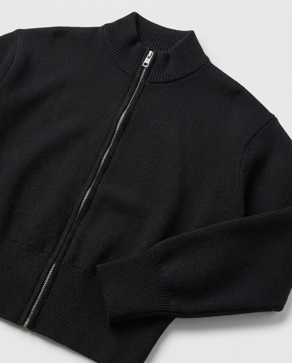 Ultra-Heavyweight Zip-Up Cardigan
