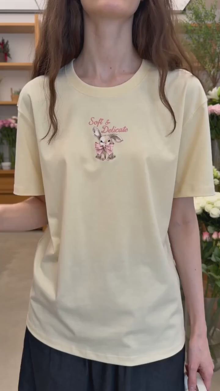 Soft & Delicate Heavyweight Cotton T-Shirt