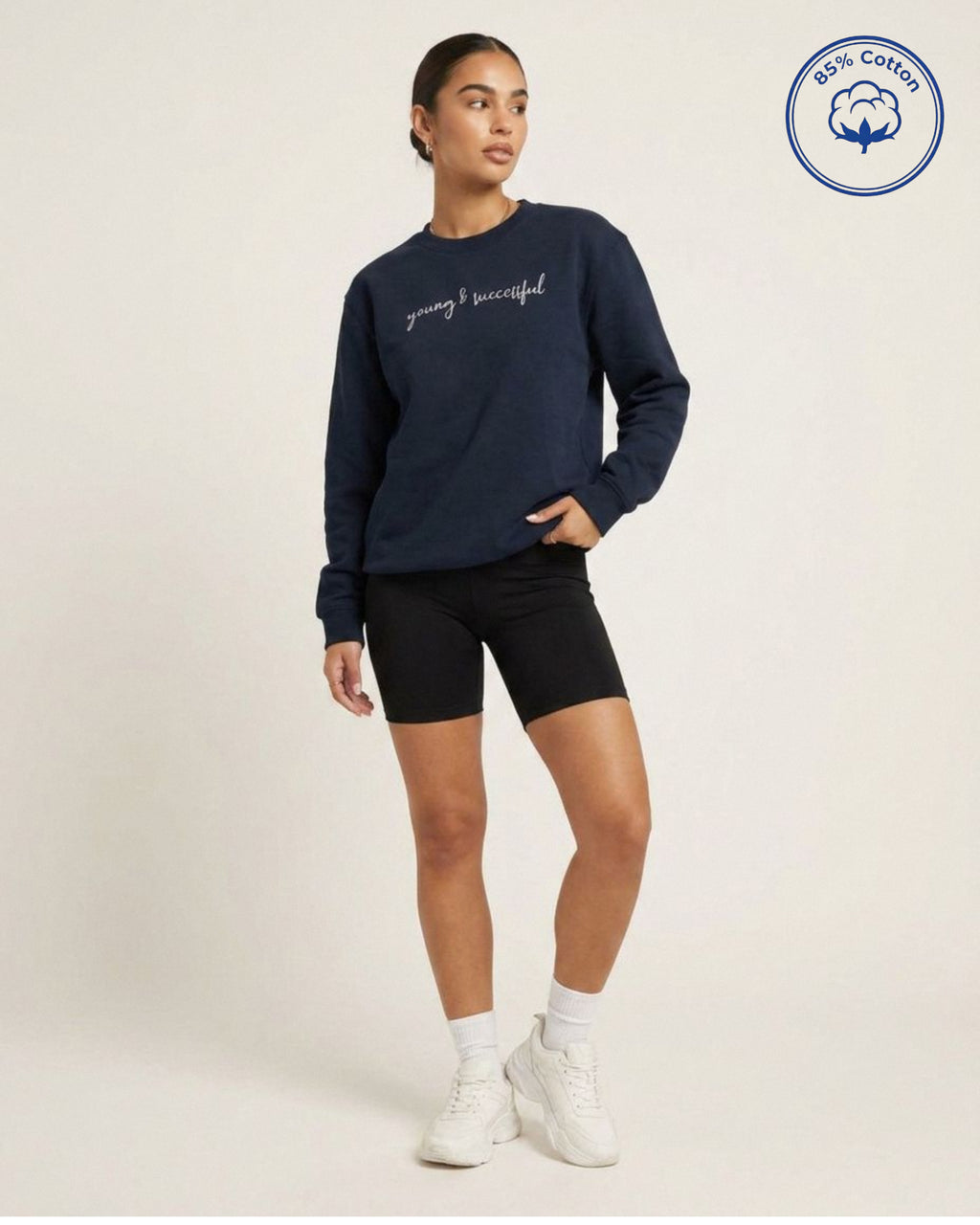 Young & Successful Heavyweight Cotton Sweatshirt